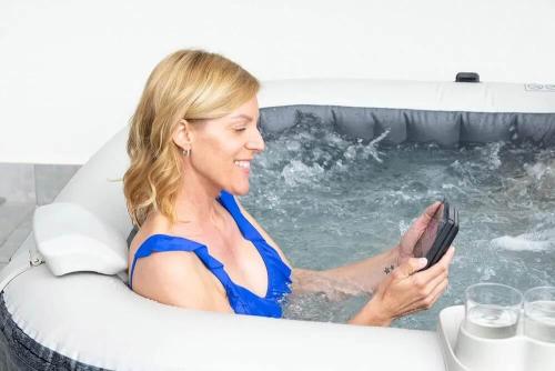 Бассейн СПА 175х175х71см "Greystone Deluxe" 795л, квадратный, аэромассаж 1шт/упак 28450 - фото 3