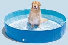 Складной ПЭТ-бассейн для животных 152х30см 1шт/упак 48400